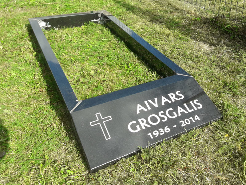GINTS NEŠKO PIEMINEKĻU DARBNĪCA - Granīta kapu apmales